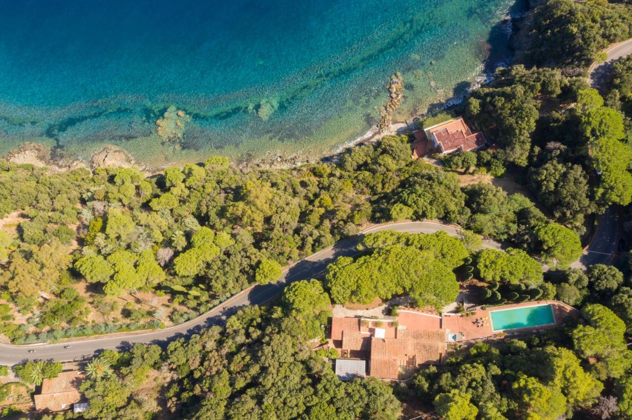 Villa Lo Schioppo Vista Mare Marciana Marina  Buitenkant foto